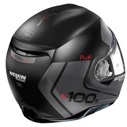 Nolan N100-5 Plus Distinctive N-com Flat Black Modular Helmet