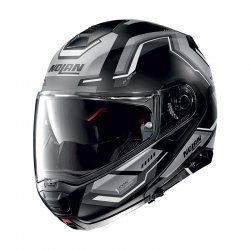 Nolan N100-5 Upwind N-com Black Matt Gray Helmet