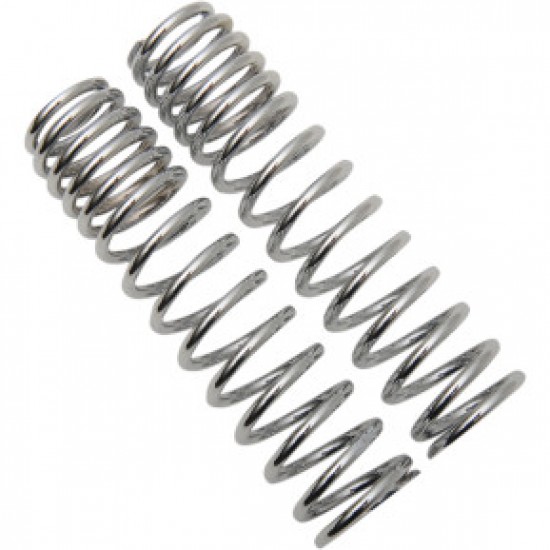 PROGRESSIVE SHOCK SPRINGS - 12/412-SERIES - CHROME - 70-120 LB/IN PART # 03-1394C PROGRESSIVE SHOCK SPRINGS - 12/412-SERIES - CHROME - 70-120 LB/IN PART # 03-1394C