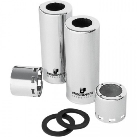 PROGRESSIVE CHROME SHOCK COVER KIT PART # 30-5027C PROGRESSIVE CHROME SHOCK COVER KIT PART # 30-5027C