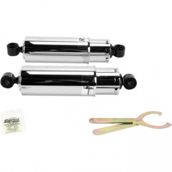 PROGRESSIVE 412 SERIES SHOCK - 11 - STANDARD - CHROME - DYNA PART # 412-4041C PROGRESSIVE 412 SERIES SHOCK - 11 - STANDARD - CHROME - DYNA PART # 412-4041C