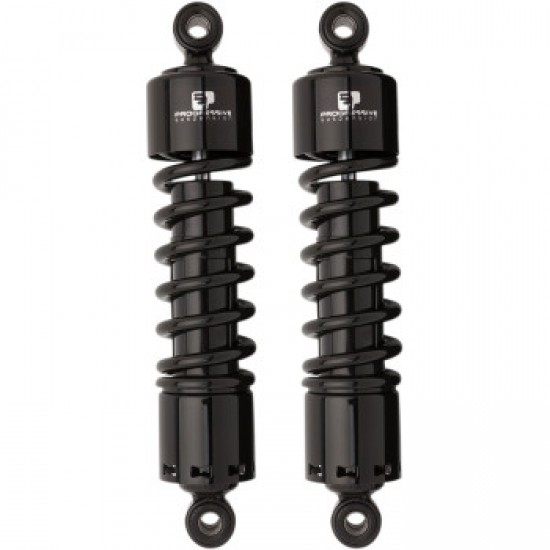 PROGRESSIVE 412 SERIES SHOCK - 11 - HEAVY DUTY - BLACK - DYNA PART # 412-4045B