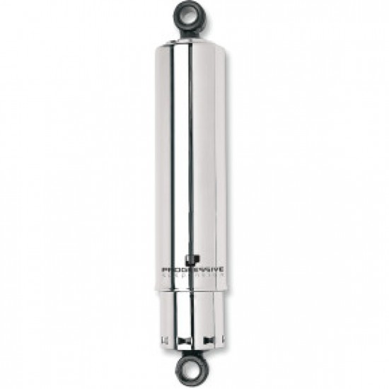PROGRESSIVE 412 SERIES SHOCK - 12.5 - STANDARD - CHROME - FLH/T PART # 412-4071C PROGRESSIVE 412 SERIES SHOCK - 12.5 - STANDARD - CHROME - FLH/T PART # 412-4071C
