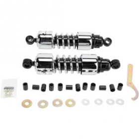 PROGRESSIVE SHOCKS - 412 CRUISER SERIES - CHROME - 11.5 - HEAVY DUTY PART # 412-4201C