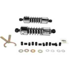 PROGRESSIVE SHOCKS - 412 CRUISER SERIES - CHROME - 11 - STANDARD PART # 412-4204C