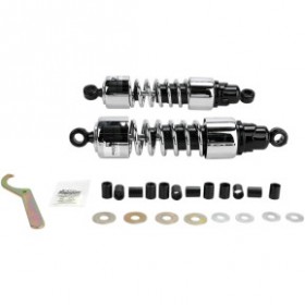 PROGRESSIVE SHOCKS - 412 CRUISER SERIES - CHROME - 13 - STANDARD/HEAVY DUTY PART # 412-4211C
