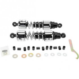 PROGRESSIVE SHOCKS - 412 CRUISER SERIES - CHROME - 13 - STANDARD/HEAVY DUTY PART # 412-4212C