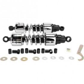 PROGRESSIVE SHOCKS - 412 CRUISER SERIES - CHROME - 13 - STANDARD/HEAVY DUTY PART # 412-4213C