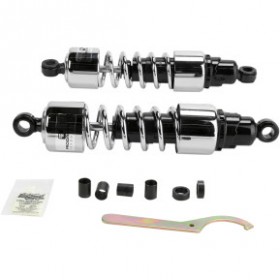 PROGRESSIVE 412 SERIES SHOCKS - CHROME - 12 - HEAVY DUTY PART # 412-4234C