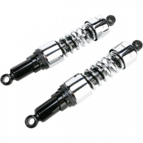 PROGRESSIVE SHOCKS - 412 CRUISER SERIES - CHROME - 14.2 - STANDARD PART # 412-4260C PROGRESSIVE SHOCKS - 412 CRUISER SERIES - CHROME - 14.2 - STANDARD PART # 412-4260C