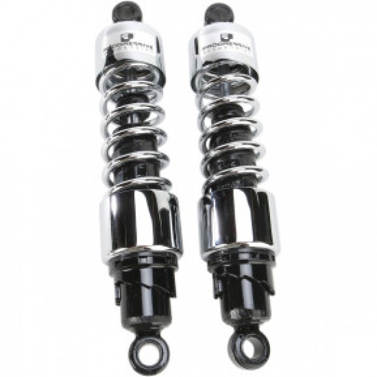 PROGRESSIVE 412 SERIES SHOCK - 12 - HEAVY DUTY - CHROME - XG PART # 412-4403C PROGRESSIVE 412 SERIES SHOCK - 12 - HEAVY DUTY - CHROME - XG PART # 412-4403C