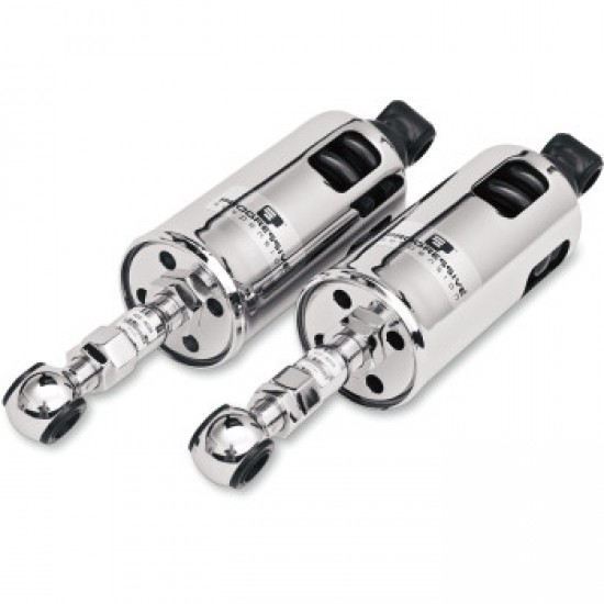 PROGRESSIVE 422 SERIES ADJUSTABLE SHOCKS - CHROME - STANDARD PART # 422-4035C