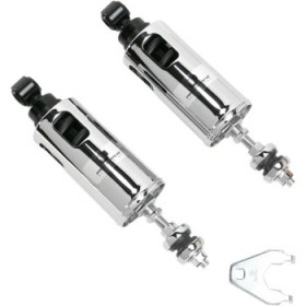 PROGRESSIVE 422 SERIES ADJUSTABLE SHOCKS - CHROME - STANDARD PART # 422-4037C
