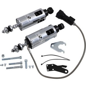 PROGRESSIVE 422 SERIES SHOCKS WITH RAP CHROME HEAVY-DUTY PART # 422-4102C