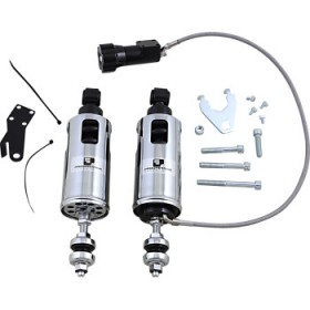 PROGRESSIVE 422 SERIES SHOCKS WITH RAP - CHROME - STANDARD PART # 422-4104C