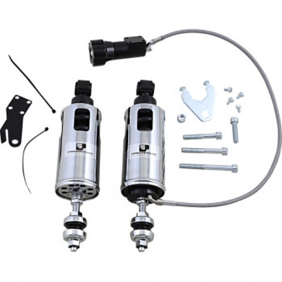 PROGRESSIVE 422 SERIES SHOCKS WITH RAP - CHROME - STANDARD PART # 422-4104C