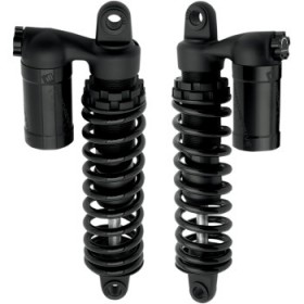 PROGRESSIVE 970 SERIES PIGGYBACK SHOCKS - GLOSS BLACK/MATTE BLACK 13.50 PART # 970-1010B