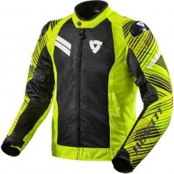 Revit Apex Air H2O Motorcycle Textile Black Yellow Jacket