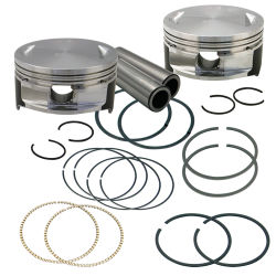 S&S Cycle 106 Forged Stroker Pistons For 1999-16 Hd Big Twins +.020 Part # 92-1212
