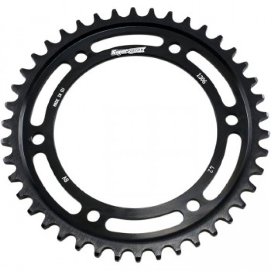SUPERSPROX EDGE REAR SPROCKET - BLACK - 42 TOOTH # RFA-1306-42-BLK SUPERSPROX EDGE REAR SPROCKET - BLACK - 42 TOOTH # RFA-1306-42-BLK