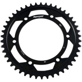 SUPERSPROX EDGE REAR SPROCKET - BLACK - 46 TOOTH # RFA-1307-46-BLK