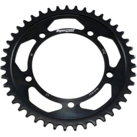 SUPERSPROX EDGE REAR SPROCKET - BLACK - 43 TOOTH # RFA-1792-43-BLK