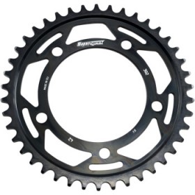 SUPERSPROX EDGE REAR SPROCKET - BLACK - 42 TOOTH # RFA-302-42-BLK