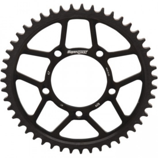SUPERSPROX EDGE REAR SPROCKET - BLACK - 47 TOOTH # RFA-829-47-BLK