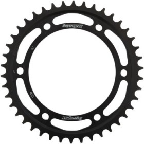 SUPERSPROX REAR SPROCKET - 42 TOOTH # RFE-1306-42-BLK