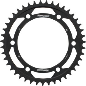 SUPERSPROX REAR SPROCKET - 43 TOOTH # RFE-1307-43-BLK
