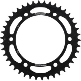 SUPERSPROX REAR SPROCKET - 42 TOOTH # RFE-1308-42-BLK