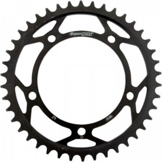 SUPERSPROX REAR SPROCKET - 42 TOOTH # RFE-1800-42-BLK
