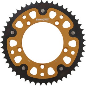 SUPERSPROX STEALTH REAR SPROCKET - 49 TOOTH - GOLD - KTM # RST-4-49-GLD