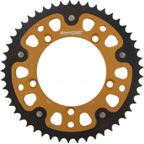 SUPERSPROX STEALTH REAR SPROCKET - 49 TOOTH - GOLD - KTM # RST-4-49-GLD SUPERSPROX STEALTH REAR SPROCKET - 49 TOOTH - GOLD - KTM # RST-4-49-GLD