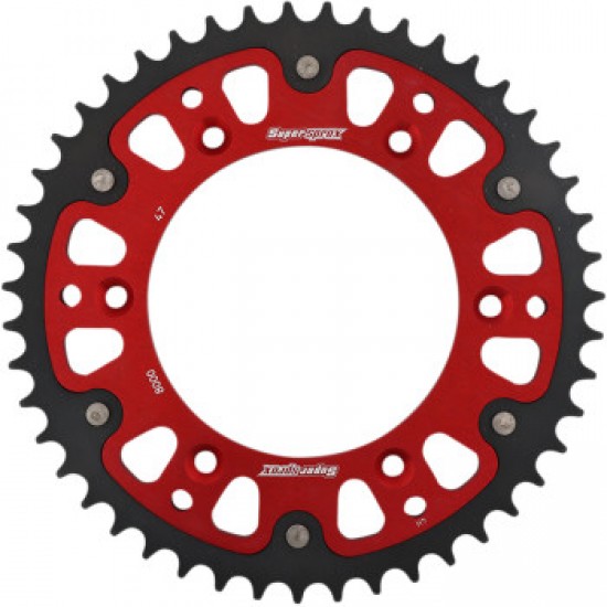 SUPERSPROX STEALTH REAR SPROCKET - 47 TOOTH - RED - BETA # RST-8000-47-RED SUPERSPROX STEALTH REAR SPROCKET - 47 TOOTH - RED - BETA # RST-8000-47-RED