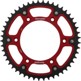 SUPERSPROX STEALTH REAR SPROCKET - 49 TOOTH - RED - BETA # RST-8000-49-RED
