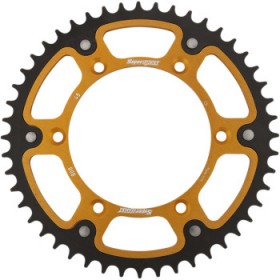 SUPERSPROX STEALTH REAR SPROCKET - 48 TOOTH - GOLD - KAWASAKI/SUZUKI # RST-808-48-GLD