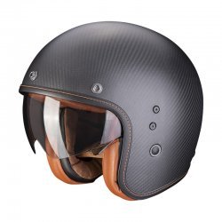 Scorpion Belfast Evo Carbon Solid Matt Black Helmet