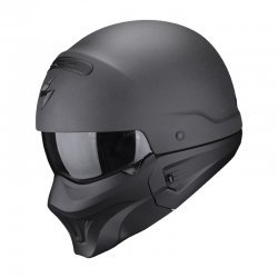 Scorpion Exo Combat Evo Graphite Dark Gray Helmet