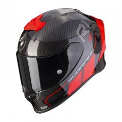Scorpion Exo R1 Carbon Air Corpus 2 Red Helmet