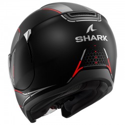 Shark Citycruiser Krestone Mat Grey Red Helmet