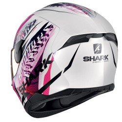 Shark D-skwal 2 Shigan White Black Violet Full Face Helmet