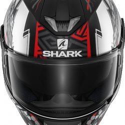 Shark Skwal 2 Noxxys Mat Black Red Silver Full Face Helmet