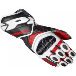  Spidi Carbo 7 Leather Red Gloves