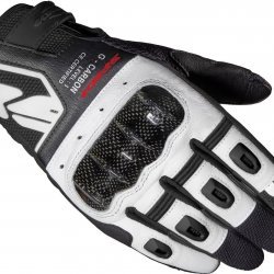  Spidi G-Carbon White Gloves