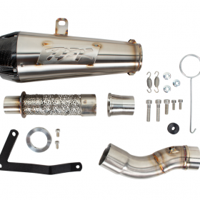 TWO BROTHER RACING DB PRO SLIP-ON SYSTEMS FOR KAWASAKI ZX-636R/6RR (2009-2022) PART # 005-53004-DB