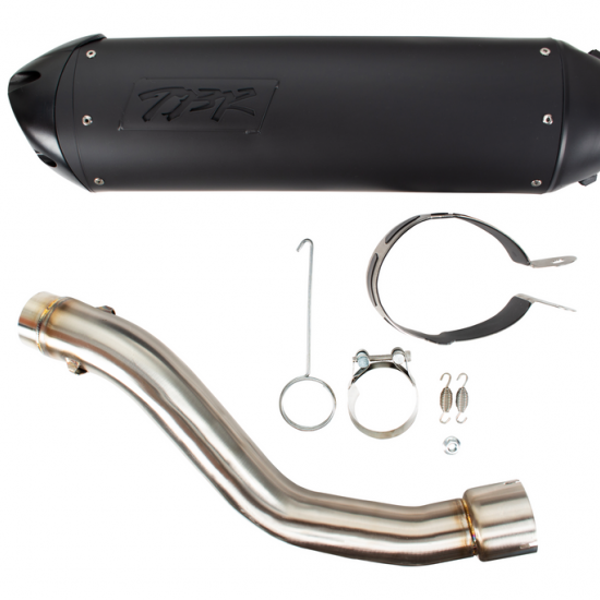 TWO BROTHER RACING S1R SLIP-ON SYSTEM FOR HARLEY-DAVIDSON PAN AMERICA (2021+) PART # 005-5380409-B TWO BROTHER RACING S1R SLIP-ON SYSTEM FOR HARLEY-DAVIDSON PAN AMERICA (2021+) PART # 005-5380409-B