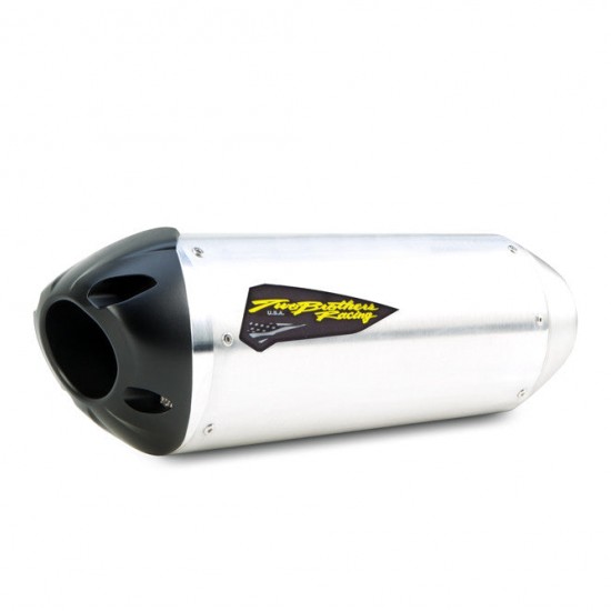 TWO BROTHER RACING S1R STANDARD ALUMINUM SLIP-ON FOR KAWASAKI KLR650 (2014-2018) PART # 005-4010406-S1 TWO BROTHER RACING S1R STANDARD ALUMINUM SLIP-ON FOR KAWASAKI KLR650 (2014-2018) PART # 005-4010406-S1