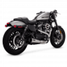 VANCE & HINES STAINLESS 2-INTO-1 BRUSHED UPSWEEP EXHAUST FOR HARLEY-DAVIDSON SPORTSTER MODELS 2004-2022 PART # 27327