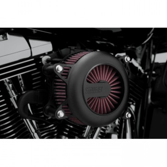 VANCE & HINES VO2 BLADE AIR INTAKE BLACK WRINKLE PART # 42351